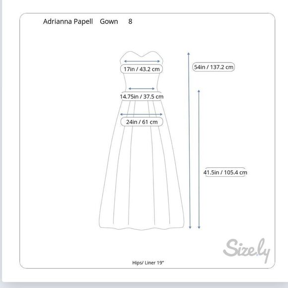 ADRIANNA PAPELL ROSE QUART LONG ILLUSION MESH DRESS 8 NWT - Picture 16 of 16